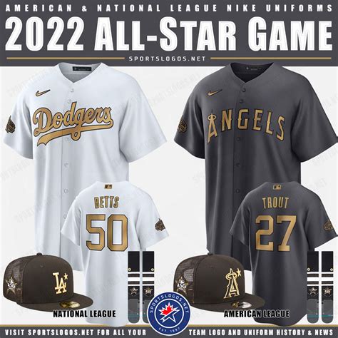 MLB reveals 2022 All-Star uniforms: 'The Gold Sheen of Hollywood - oggsync.com