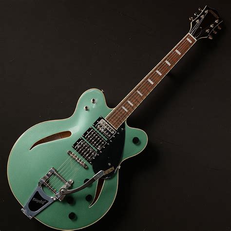 Gretsch/FSR G2627T Streamliner Center Block 3PU with Bigsby (Georgia Green)