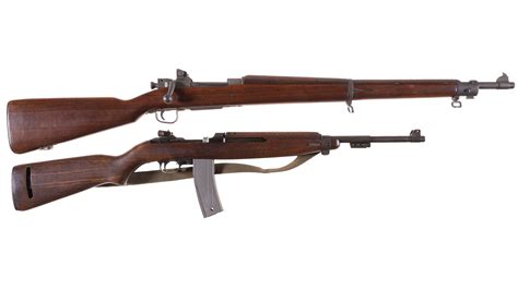 World War II Collector Lot of Two U.S. Military Rifles | Rock Island Auction