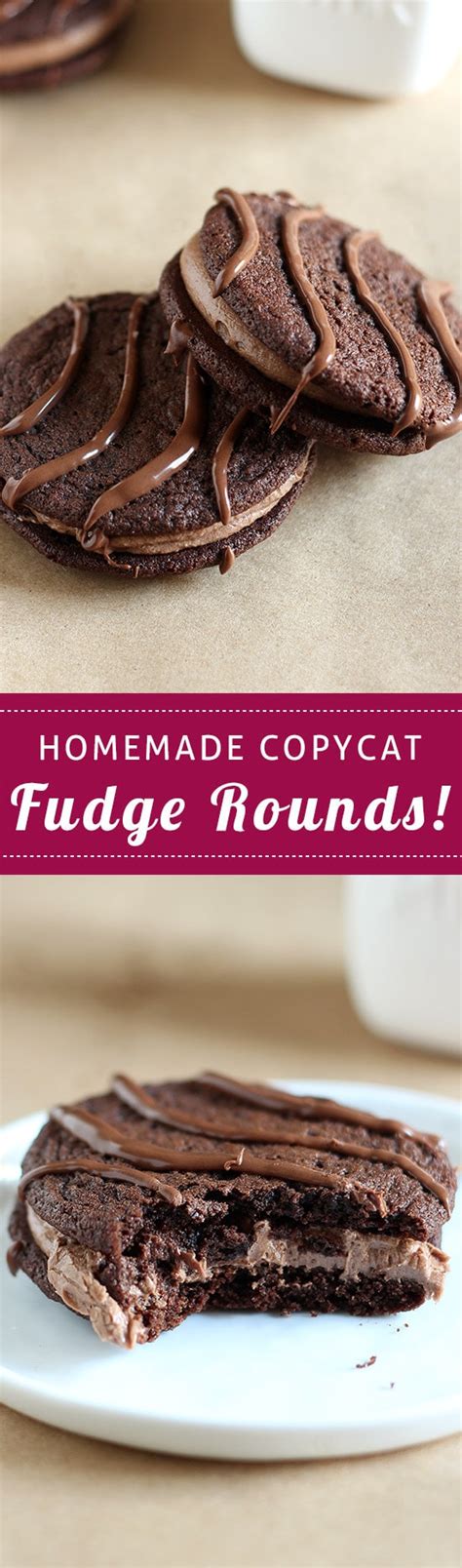 Homemade Fudge Rounds - Handle the Heat