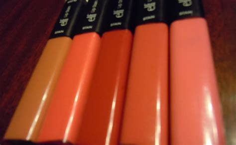 Custom-Eyes: ELF Lip Stains - Five Different Shades