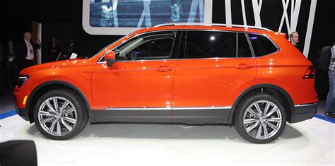 2018 Volkswagen Tiguan Allspace revealed in Detroit:: Seven-seat SUV ...