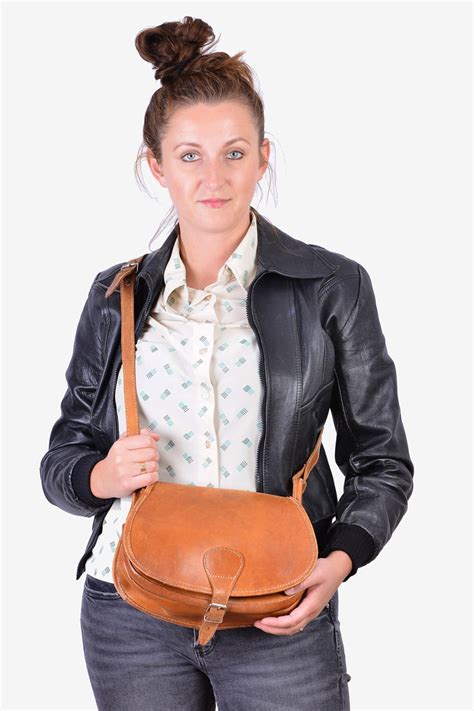 Vintage Leather Saddle Bag - Buy From Brick Vintage