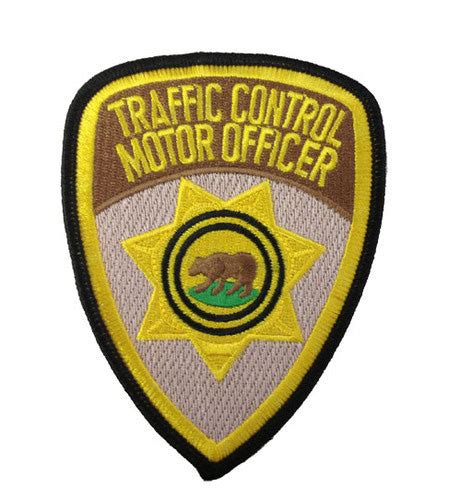 Traffic Control Motor Officer Patch – Security Uniform