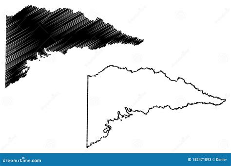 Delta County, Texas Counties in Texas, United States of America,USA, U.S Stock Vector ...