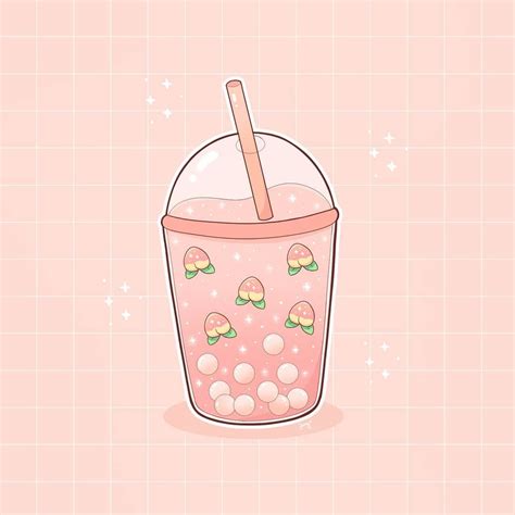 Kawaii Boba Wallpapers - Wallpaper Cave