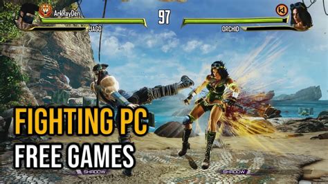 Top 8 FREE Fighting Games for PC - YouTube