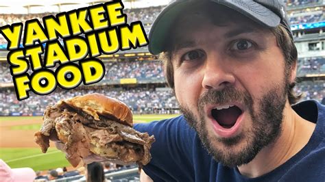 YANKEE STADIUM FOOD - YouTube