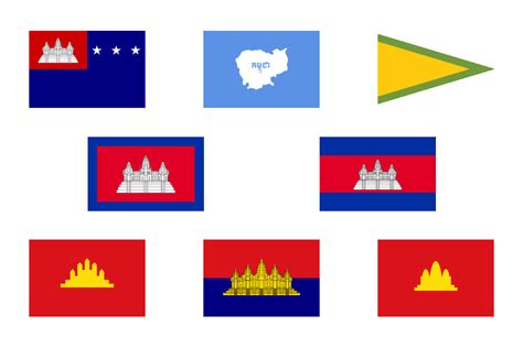 Flag History: Cambodia Quiz - By Darzlat