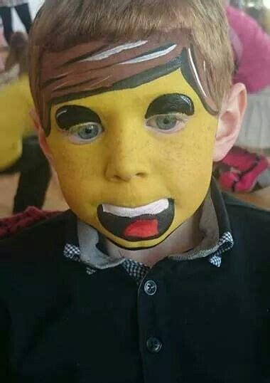 lego movie Face Painting For Boys, Face Painting Halloween, Face ...