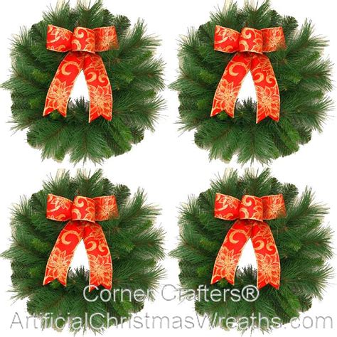 WINDOW WREATHS | ArtificialChristmasWreaths.com | MINI DELUXE ...