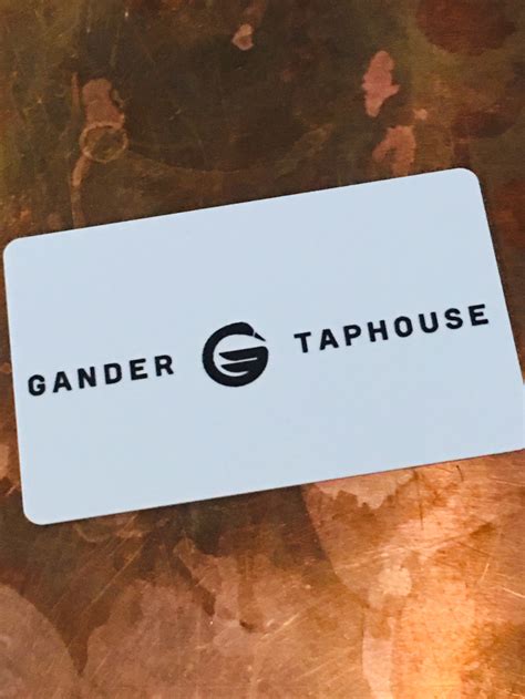 Gift Cards Make Gift Giving Easy! — Gander Taphouse