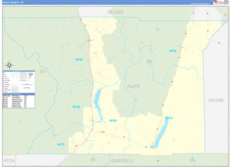 Maps of Piute County Utah - marketmaps.com