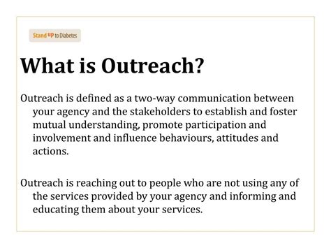 PPT - Community Outreach Strategies 101 PowerPoint Presentation, free download - ID:1749125