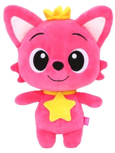 Pinkfong Stuffed Plush Doll - Pink, 13.8” with Extra Large Head | eBay | Plush dolls, Pets for ...