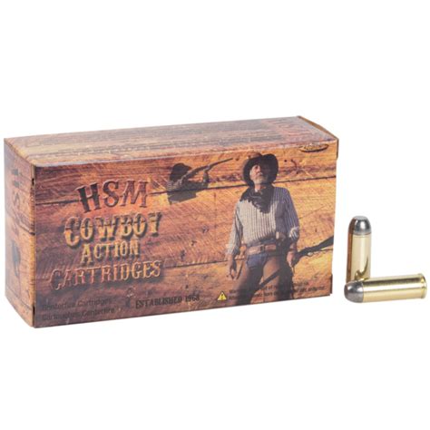 HSM 45 Colt Revolver Ammo, 250Gr RNFP - 50Rds - Rangeview Sports Canada