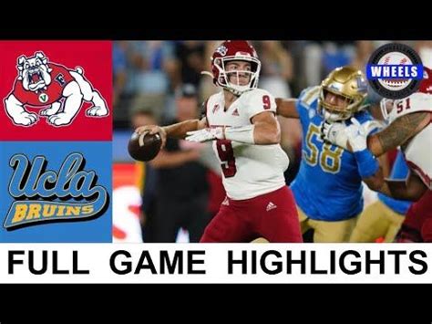 Fresno State vs #13 UCLA Highlights (AMAZING GAME!) | Week 3 | 2021 ...