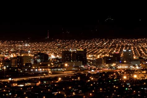 Downtown El Paso Night View | wall