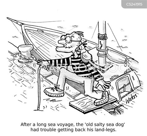 Old Sea Dog Cartoons and Comics - funny pictures from CartoonStock