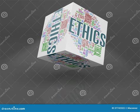 Ethics stock illustration. Illustration of definition - 37742322