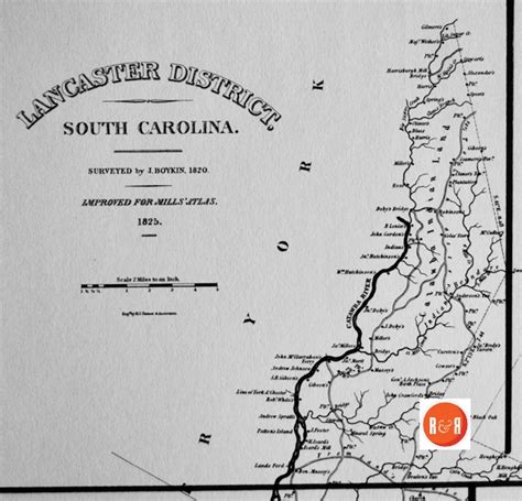 Mills Map of Lancaster County - Ca. 1825 - Lancaster County