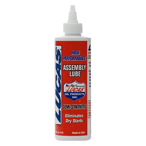 Lucas Semi-Synthetic Engine Assembly Lube 8 oz LU10153