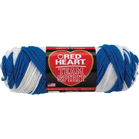 Red Heart Team Spirit Yarn, Available in Multiple Colors - Walmart.com ...