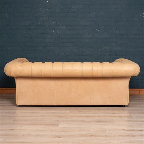 Modern 21st Century Handmade Chesterfield Sofa in White Leather For Sale at 1stDibs | modern ...