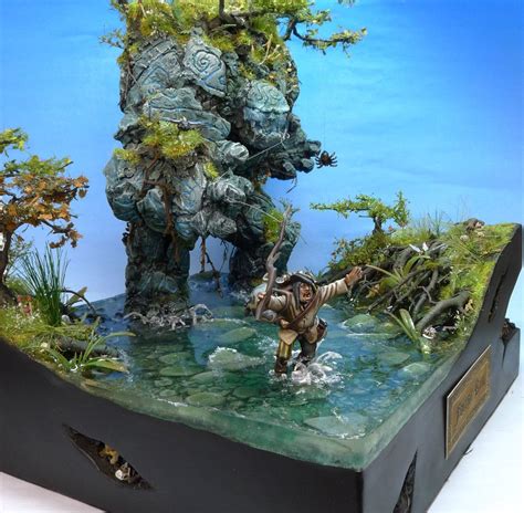 Forest Run – fantasygames.com.pl | Warhammer terrain, Landscape model ...