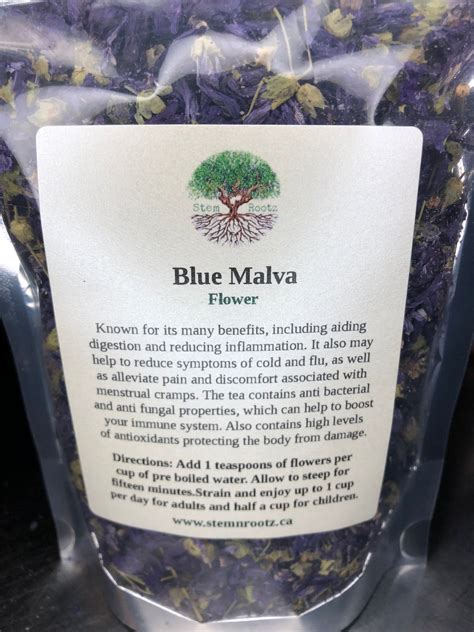 Malva Blue Flower aka Mallow 1.5oz – Stem n Rootz