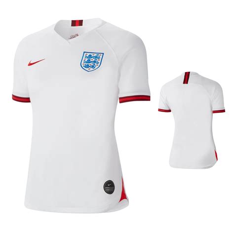 Nike Womens England Soccer Jersey (Home 19/20) @ SoccerEvolution