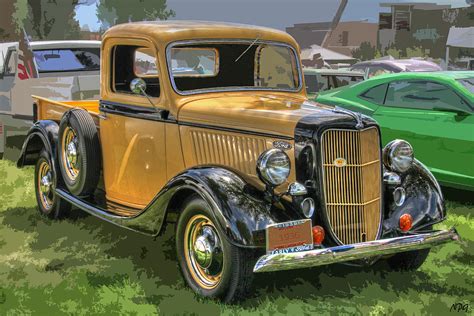 1936 Ford Pickup Truck Photograph by Nick Gray