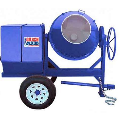 6 cu/ft Gas Poly Concrete Mixer 600CM-PL 8HP by Cleform Gilson