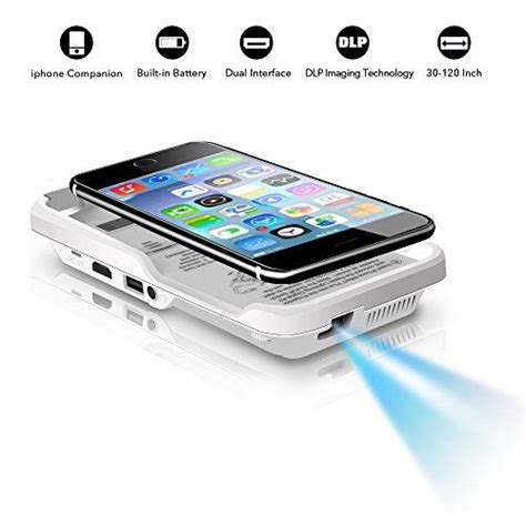 mini projector that connects to phone - Dominate Log-Book Efecto