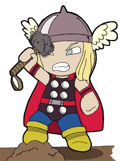 Thor Chibi by VaIisk on DeviantArt