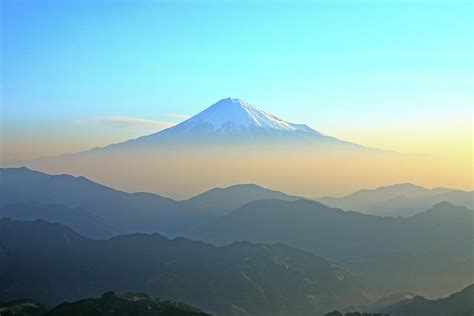 Mt. Fuji Seen From Shizuoka In The by Huayang