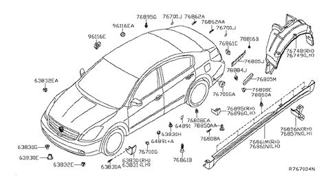 2005 Nissan Altima Parts Diagram