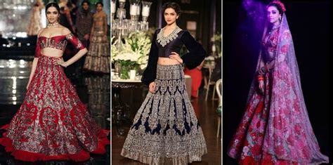 Deepika Padukone Gorgeous Lehenga Looks Are The Inspiration You Need ...