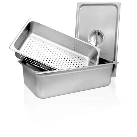 3 Piece Instrument Sterilization Tray Set, Stainless Steel