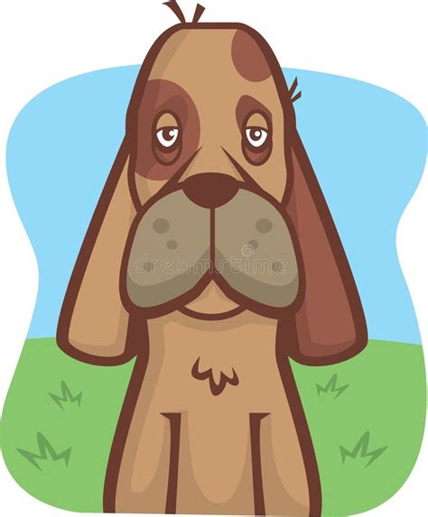 Hound stock vector. Illustration of cartoon, clip, vector - 2032256