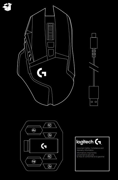 Logitech Lightspeed G502 Wireless Gaming Mouse Setup Guide