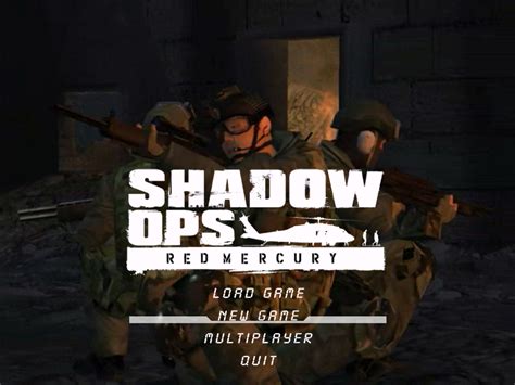 Shadow Ops: Red Mercury (Windows) - My Abandonware