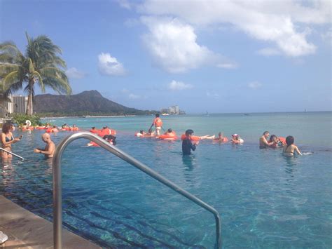 Infinity pool at Sheraton Waikiki | Sheraton waikiki, Infinity pool, Pool