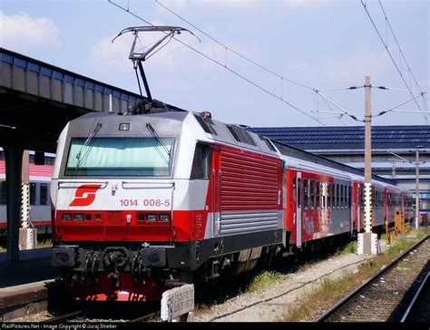 Austrian Railways Electric Locomotive in Vienna