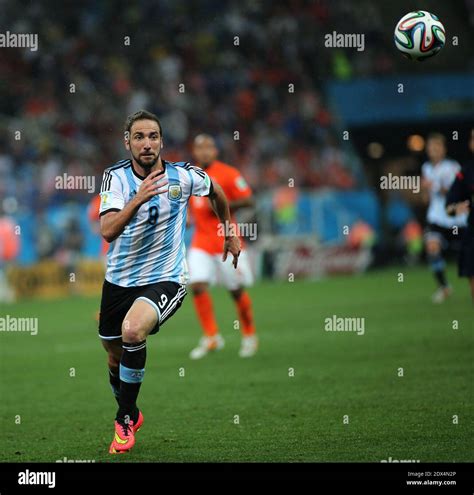 Gonzalo Higuain Argentina - Soccer - FIFA World Cup 2014 - Semi Final ...