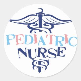 Pediatric Nurse Stickers | Zazzle