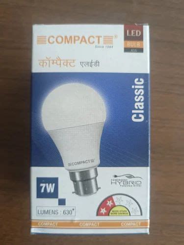 7 Watt Led Bulb, Cool White at Rs 70/piece in Puranpur | ID: 2852001172991