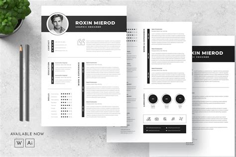 Resume, Graphic Templates - Envato Elements