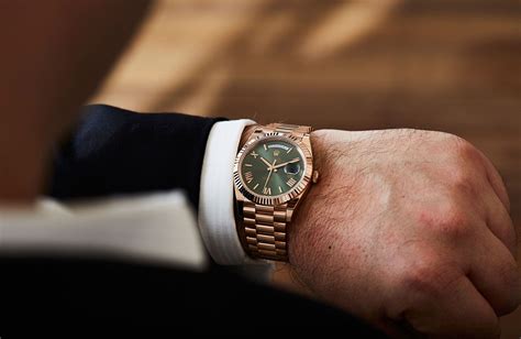 Rolex Day-Date 40 with Green Dial – Hands-on Review | Rolex day date ...