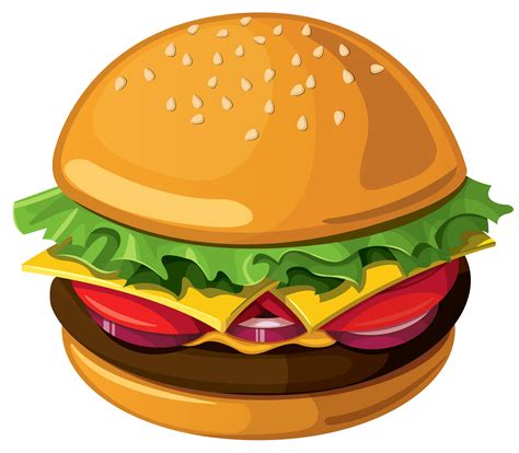 Burger Clipart Gambar Vektor Kartun Hamburger Burger Clipart Kartun | Porn Sex Picture